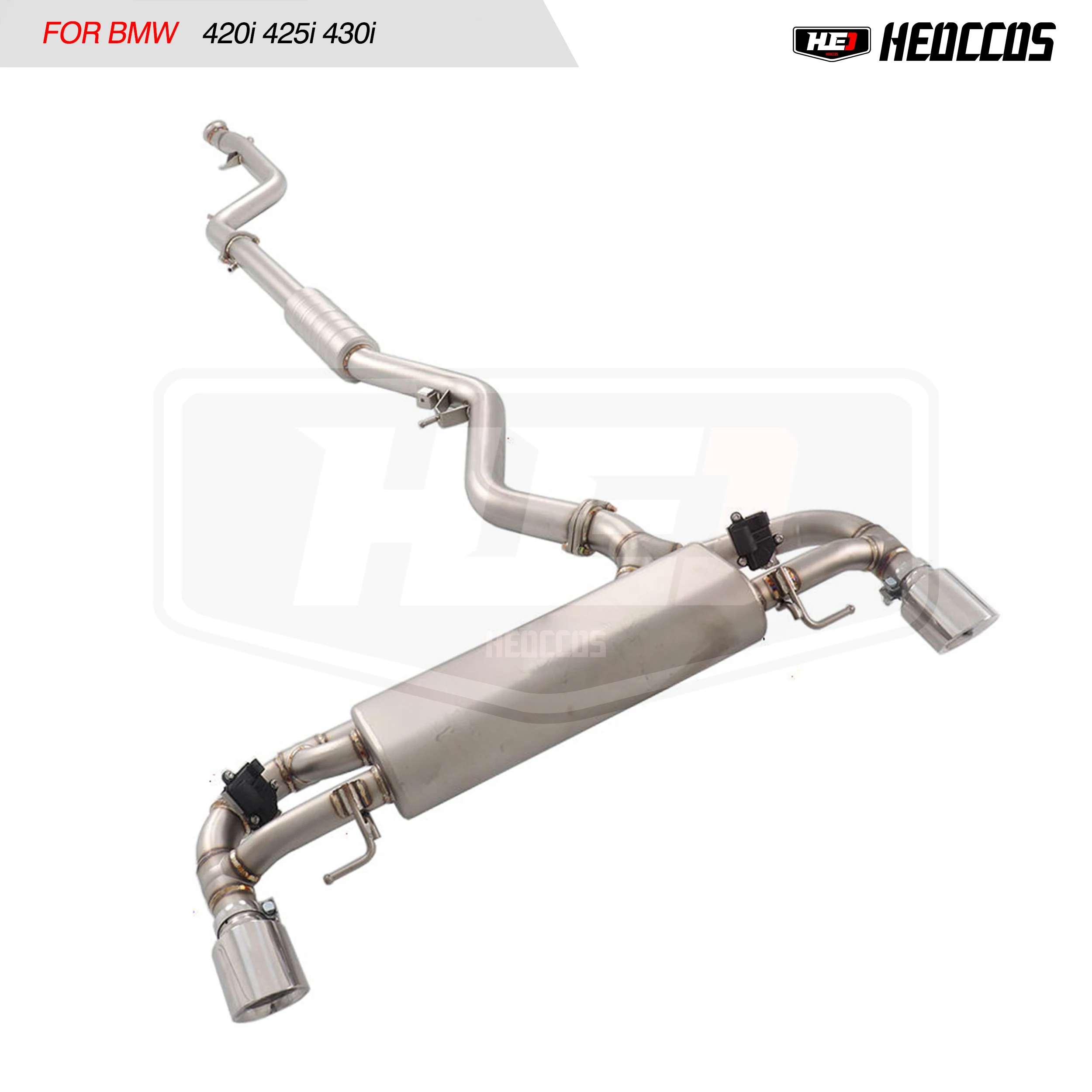 HEO Stainless Steel Catback Exhaust For BMW 420 425 430 G22 G23 2.0T B48 Exhaust Pipe Car Exhaust System