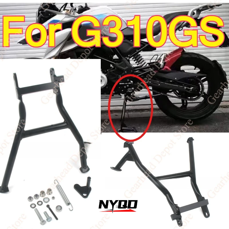 Motorcycle Center Stand Main Support Big Ladder Heavy Duty Stable Durable Anti Rust Solid Wear Resistant Easy Install For G310GS
