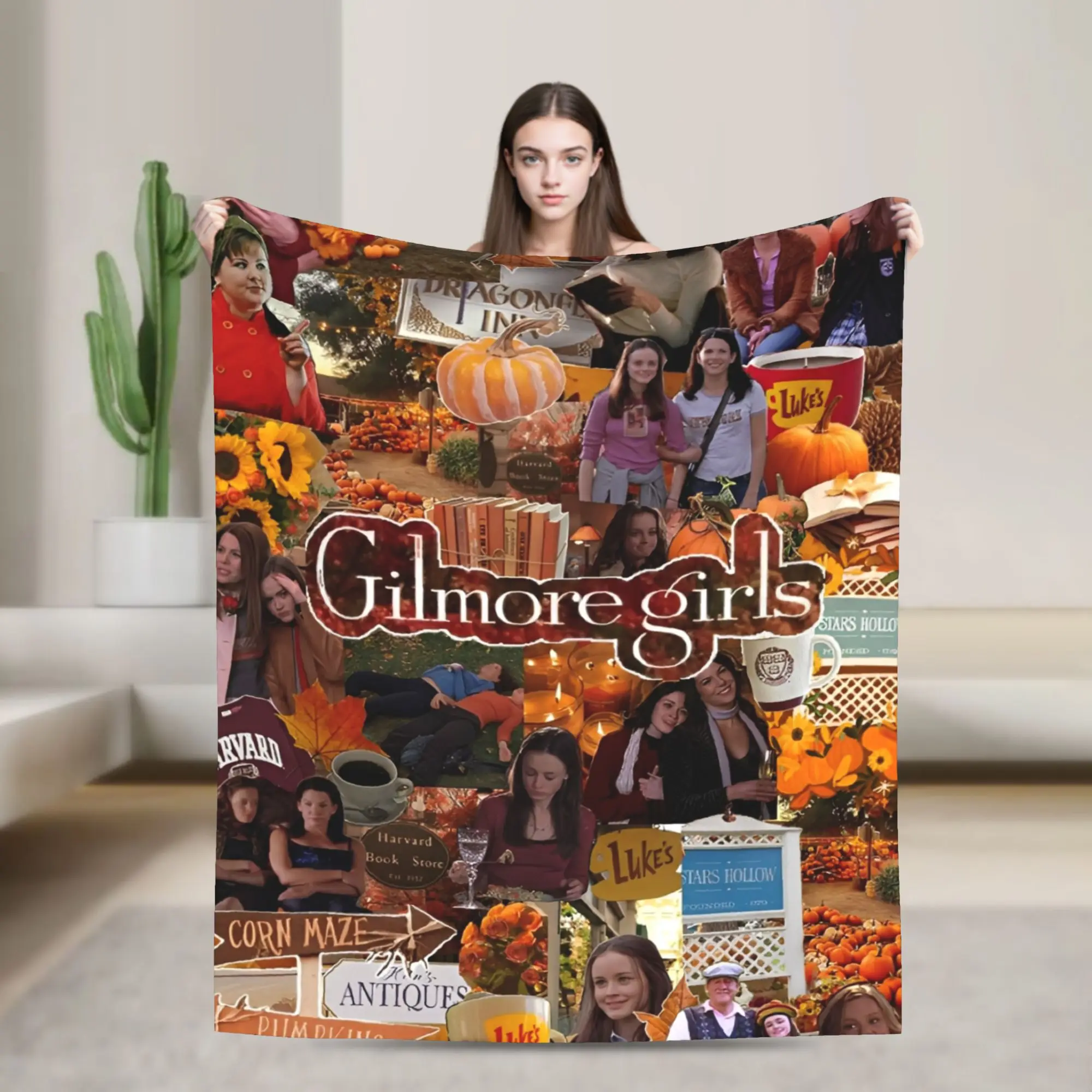 Gilmore Girls Blanket Multi-size Super Soft Cozy  Throw Blankets for Sofa Couch and Bed