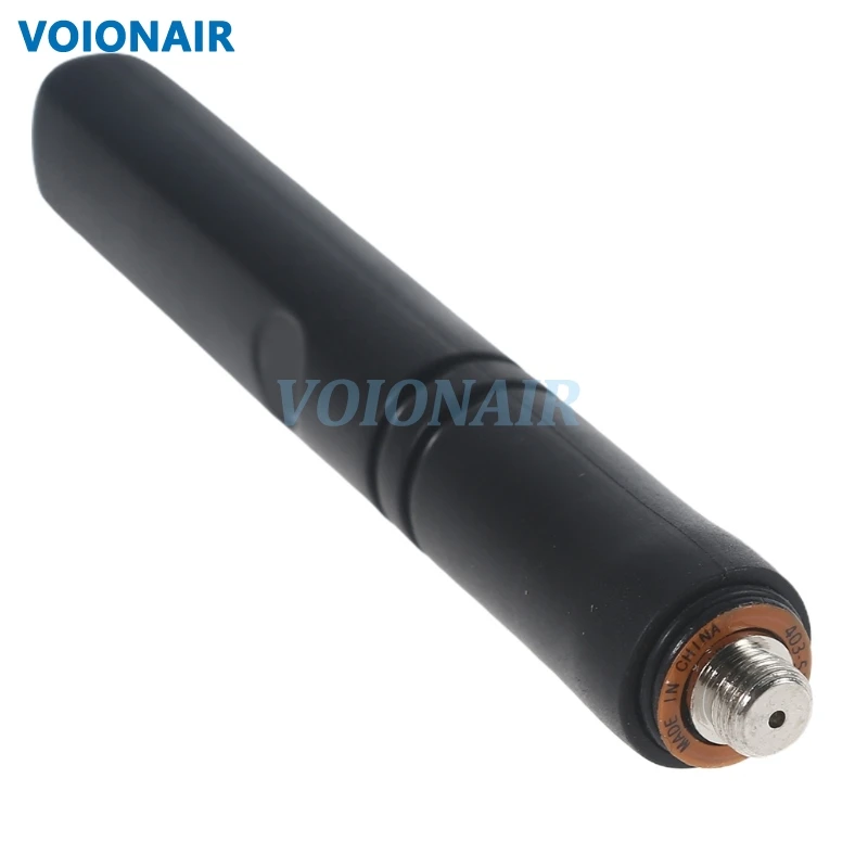 VOIONAIR 10cm Black Durable Short Antenna Fit for Motorola GP328D GP338D DP4400 DP440 DP2400 DP2600 Practical Strong Antenna