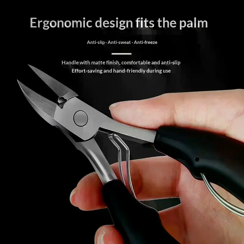 Professional Nail Clippers For Ingrown Toenails Paronychia Unisex Foot Care Manicure Tool