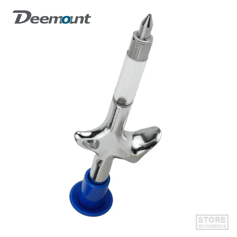 Bicycle Grease Applicator Hub Bearing Headset Bowl B.B. Oiling Service Syringe Injector Bike Gun W 0.9mm Needle Nozzle