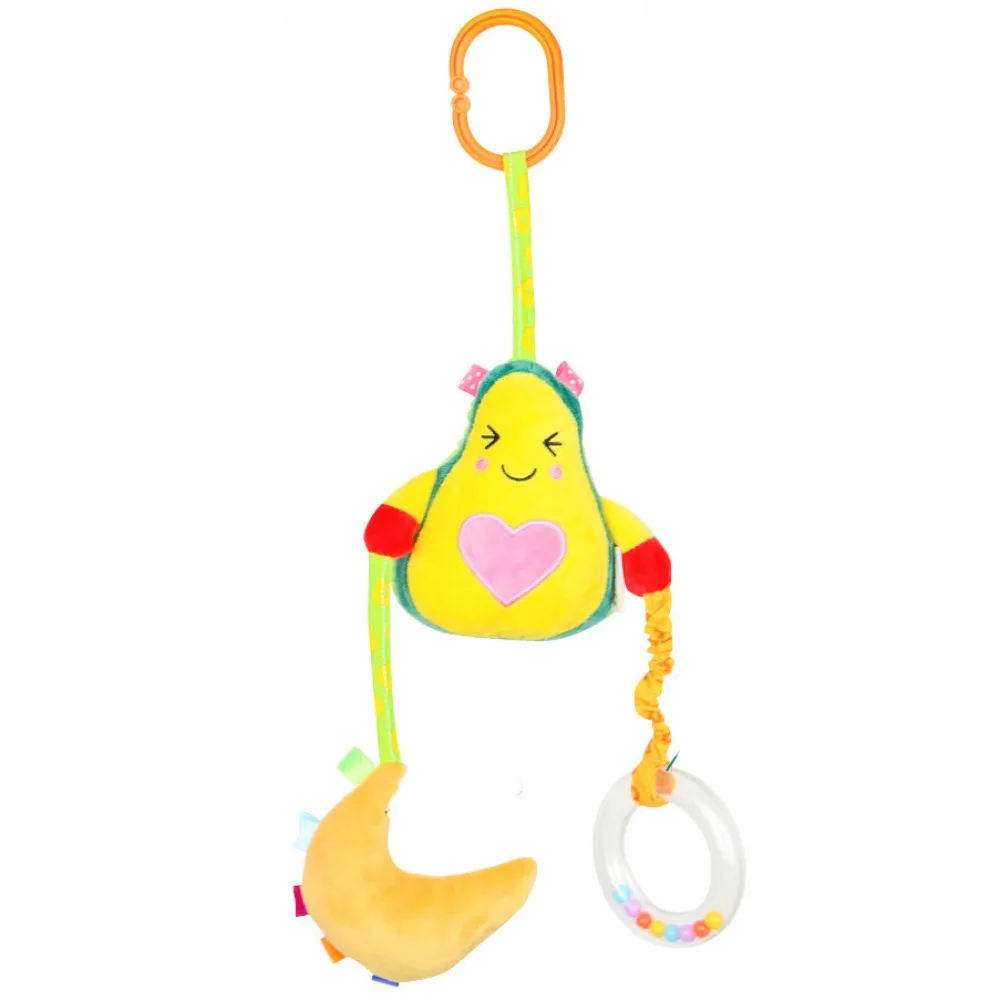 

Fruit Baby Stroller Hanging Toy PP Cotton Soft Stroller Bed Hanging Toys Wear-resistant Early Education