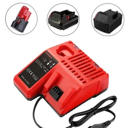 Battery Charger for Milwaukee 12V M 12-18C Li-ion 14.4V 18V C1418C 48-11-1815/1828/1840 M 18 M 14 M 12 Lithium Battery