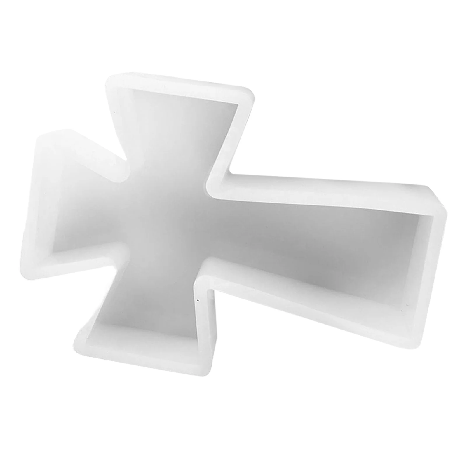

Silicone Cross Mold Epoxy Resin Casting DIY Holder Aromatherapy Soap Craft Making Creative Present Idea