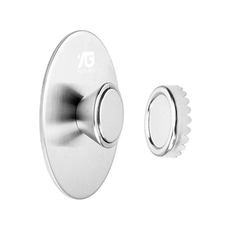 M3GA Wall Mounted Soap Holder Rustproof Stainless Soap Holder Silver Soap Holder for Bathroom Kitchen