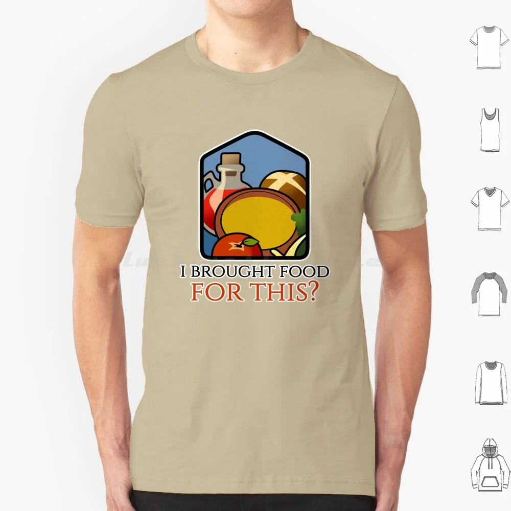 ¿Traje comida para esto? [Ffxiv] Camiseta de algodón para hombres y mujeres DIY estampado Ffxiv Final Fantasy Ff14 Final Fantasy Xiv Raid Savage