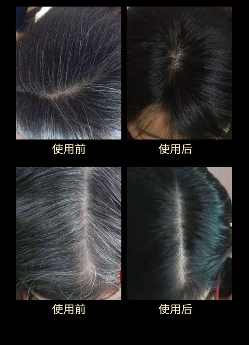 Hair Darkening Shampoo Soap Natural Organic Long-lasting Use Hair Care Polygonum Darkening Repair He Shou Wu Essence Hair Soap