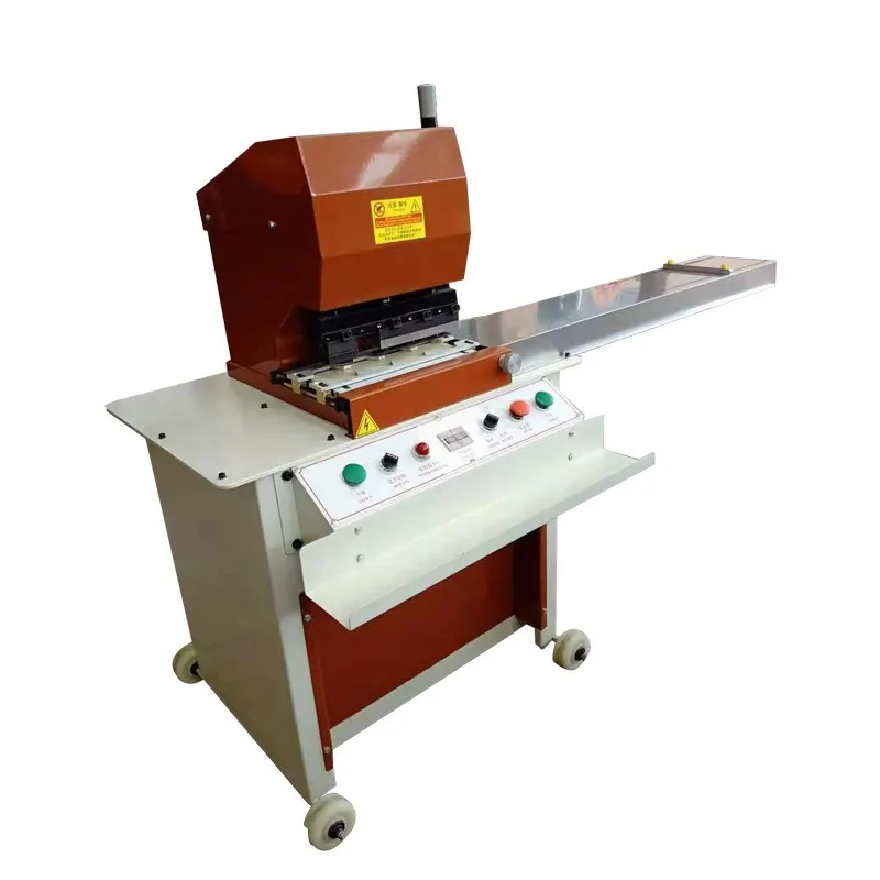 Unilateral nail inch belt punching machine handbag shoulder strap punching machine leather processing equipment