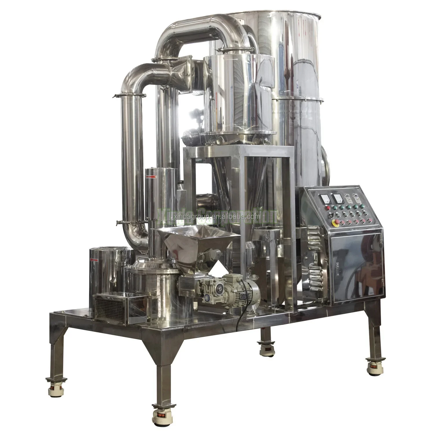 100-300 Mesh Super Fine Corn Rice Powder Flour Milling Sweet Potato Dried Yam Flour Mill Cassava Powder Making Machine