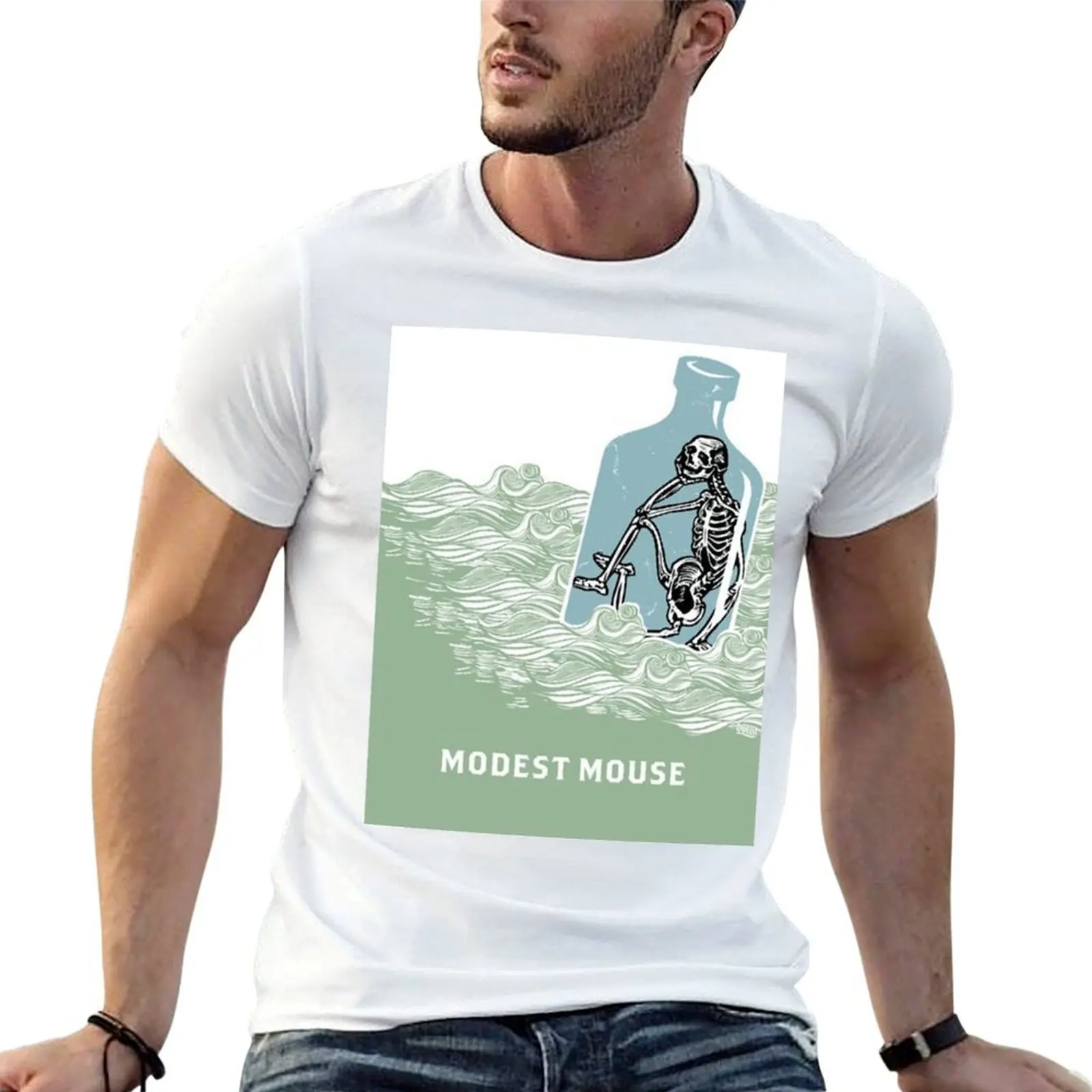 Modest Mouse Bottle T-Shirt g man t shirts for men man t shirts for men casual printed t shirts for man T-shirt