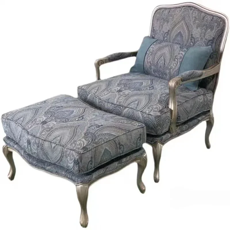

Footstool living room sofa, Nordic luxury cushion bedroom sofa, lounge single soft home furniture