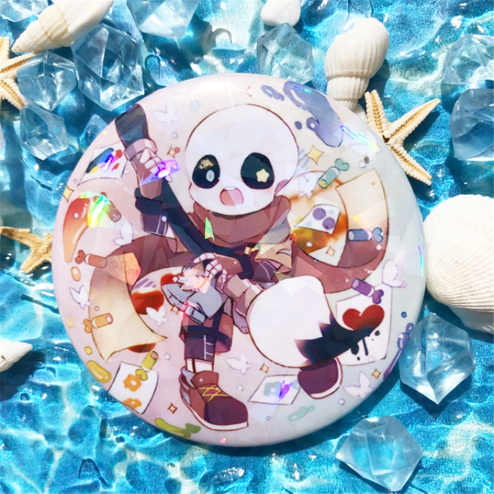 إكسسوارات زي أنيمي تأثيري ، شارة ، حقيبة ظهر ، قلادة ، بلا فريسك ، Asriel ، Dreemurr ، Torrey ، ورق بردي ، بروش