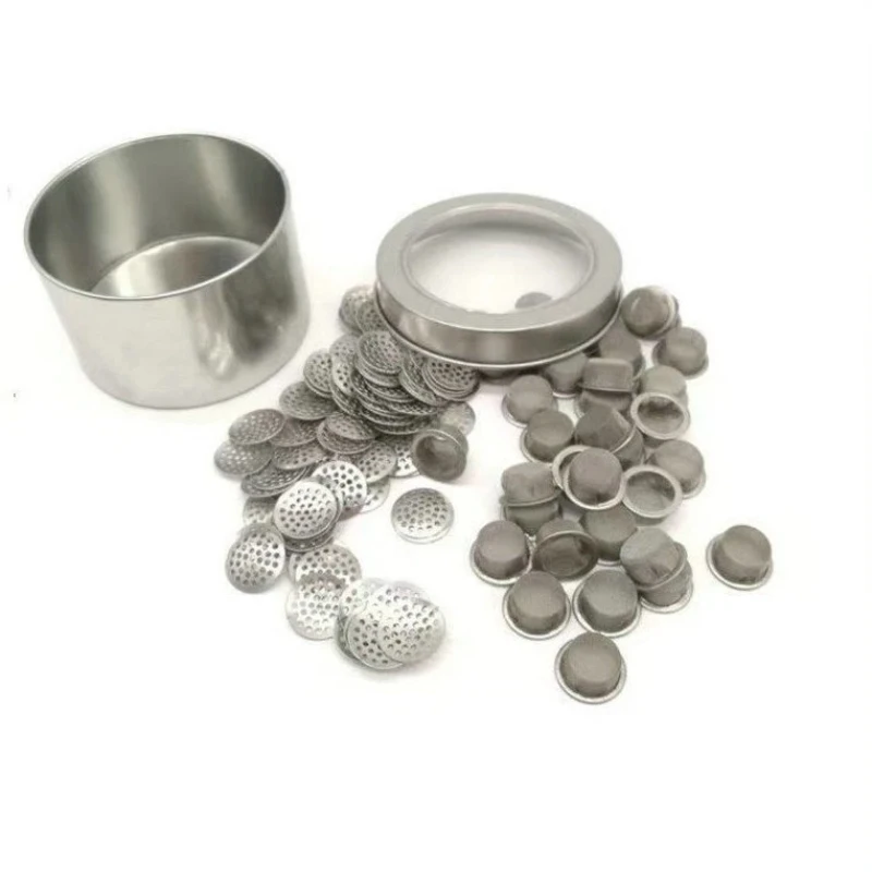 50 Pieces/Pack of Circular Filter Mesh, Faucet Filter Mesh, Oil Mist Filter Mesh, Plain Weave Filter Mesh