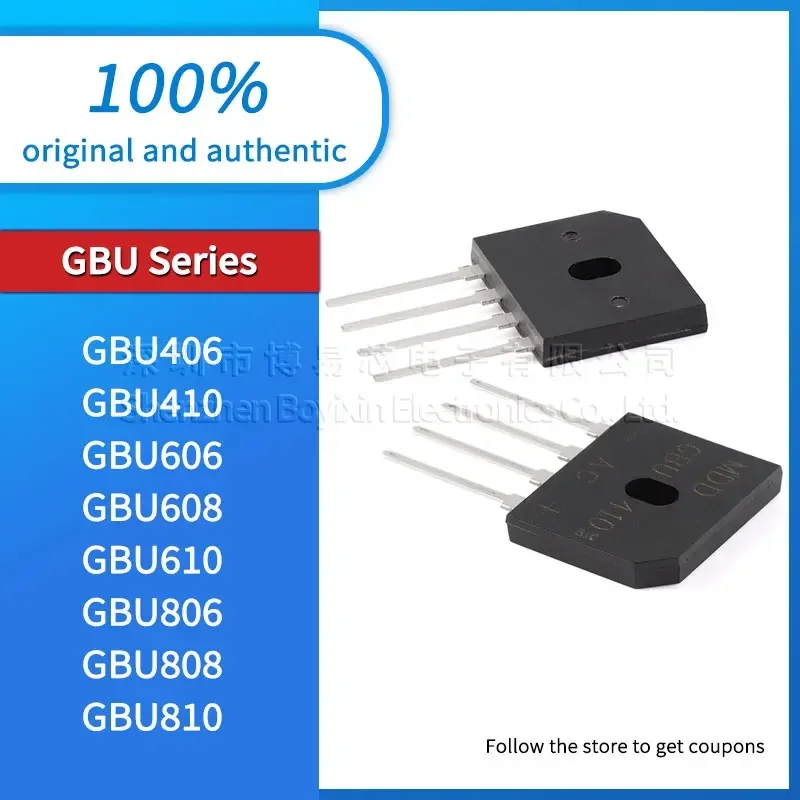 

5 pieces/batch GBU406 GBU410 GBU606 GBU608 GBU610 GBU806 GBU808 GBU810 USB gadget