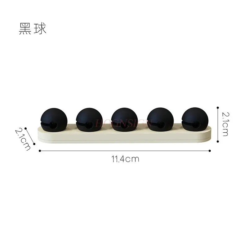 1pcs Desktop data cable storage and organization tool, multifunctional wire harness, cable card, cable organizer