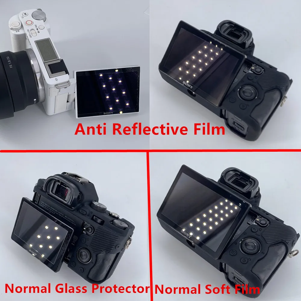 2pcs LCD Screen Protector Anti-Glare Film Cover for Leica D-Lux 8, D-Lux 7, D-Lux, V-Lux 5, C-Lux CL