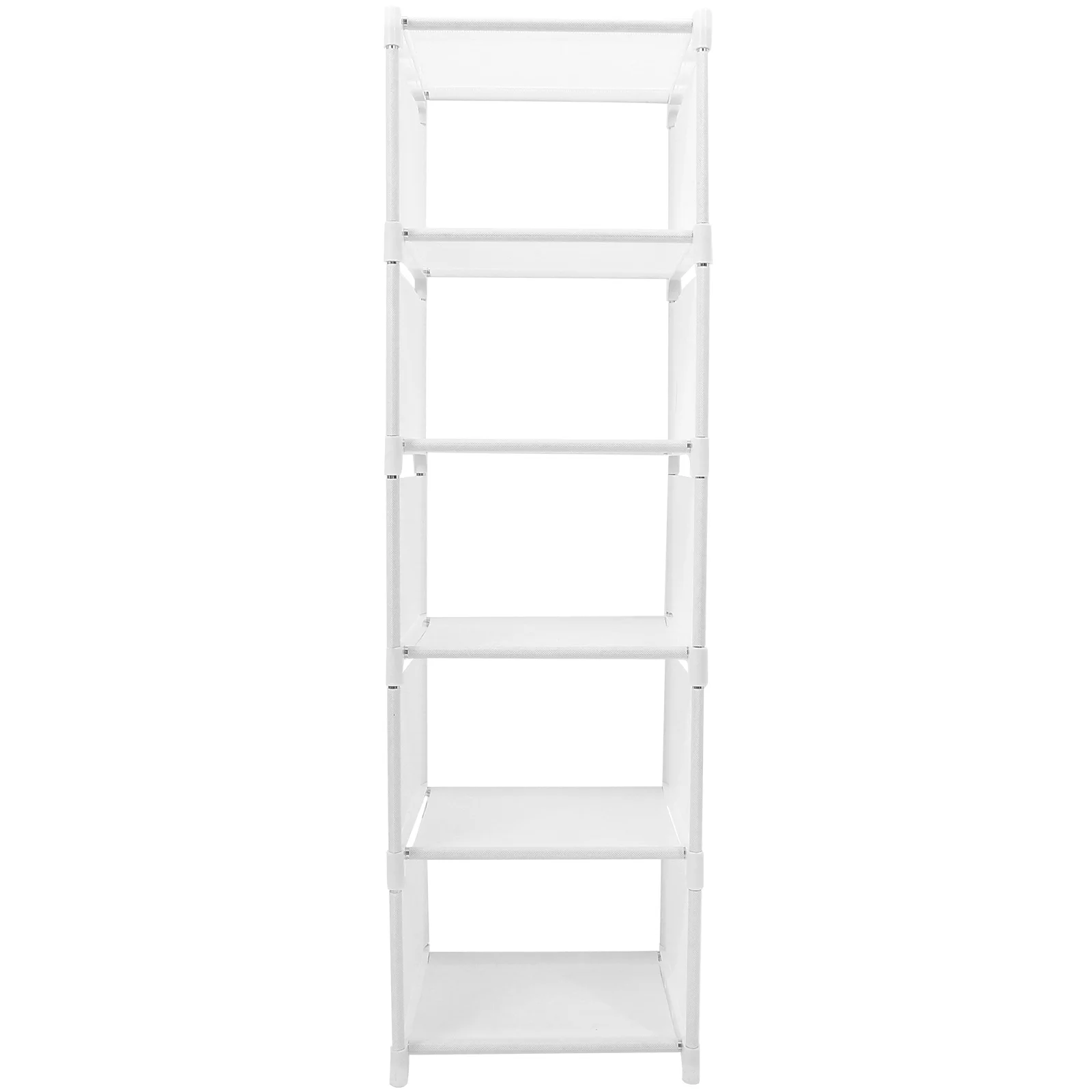 

6-Layer Foldable Rack Space-Saving Tall Narrow Shoe Storage Organizer Stand Corner Multi-Tier Rack For Home Entryway Dormitory