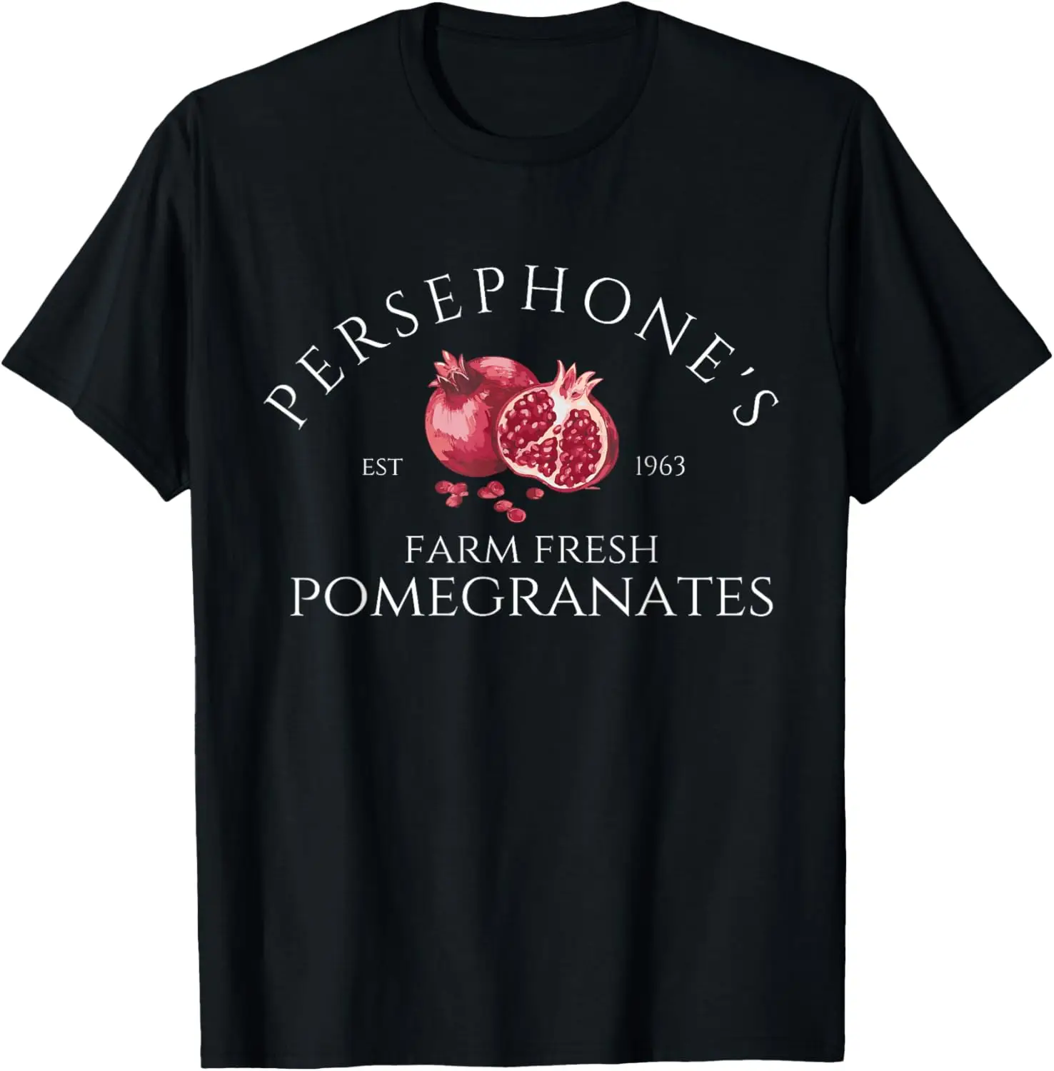 

Hades and Persephone Pomegranate Light Academia T-Shirt