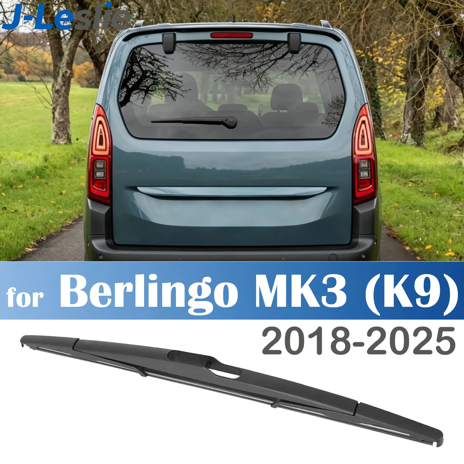 14" For Citroen Berlingo MK3 K9 2018-2025 Rear Windshield Wiper Blade Windscreen Tailgate Window Wipers Accessories
