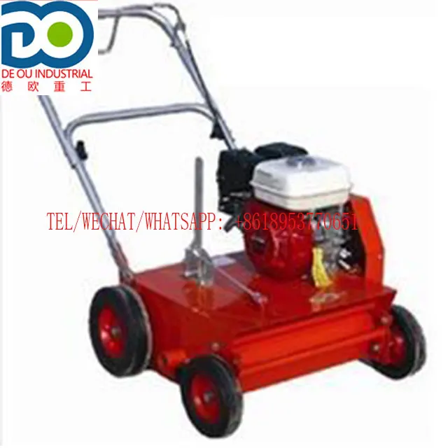 Factory direct gasoline engine lawn punching machine punching machine on the lawn