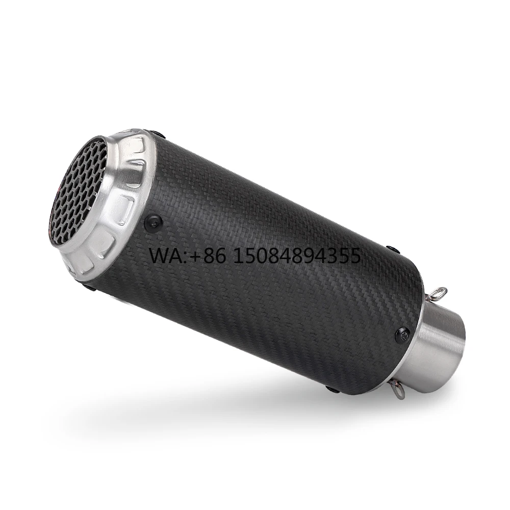 

Universal Motorcycle Exhaust Sports Bike GP Design Z400 Z900 MT09 MT07 C28 51mm New Condition