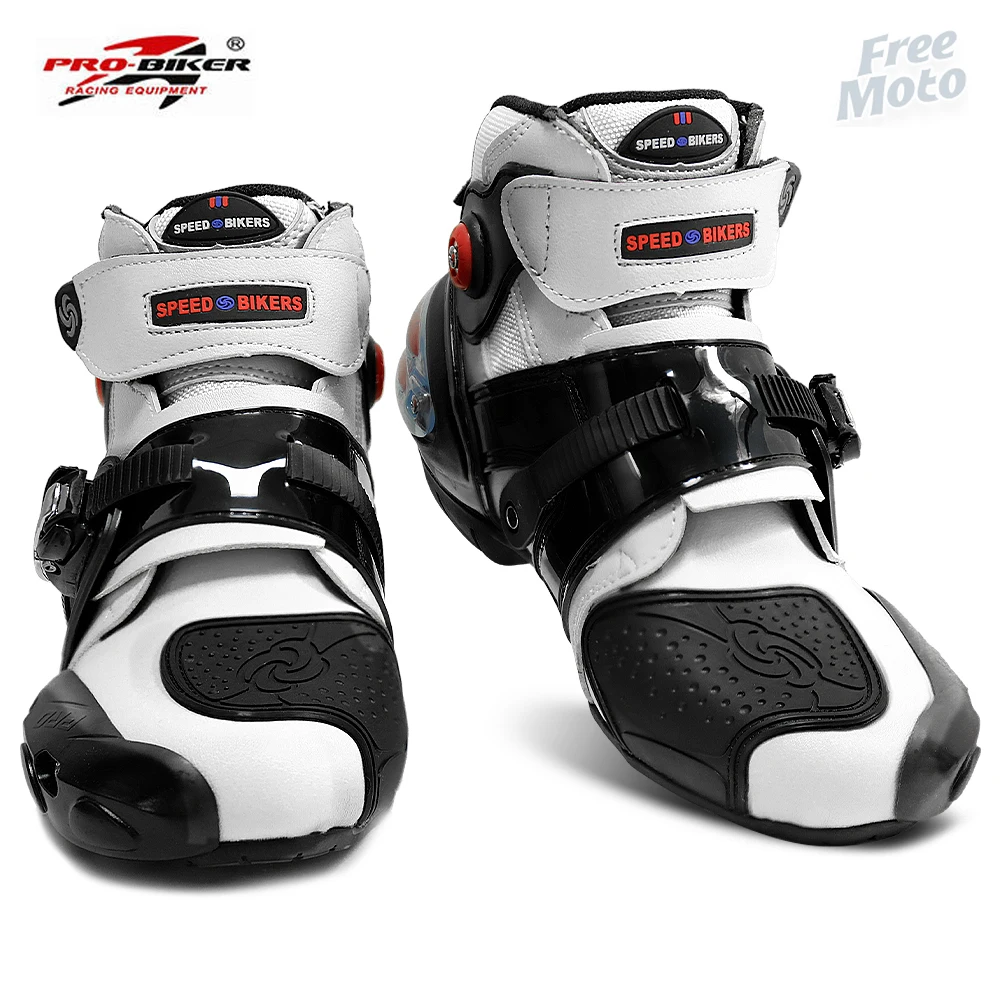 Regali gratuiti Moto Botas stivali da uomo Moto Hombre Enduro Motocross Boot Chuteira Campo Profissional stivali da Campo professionali