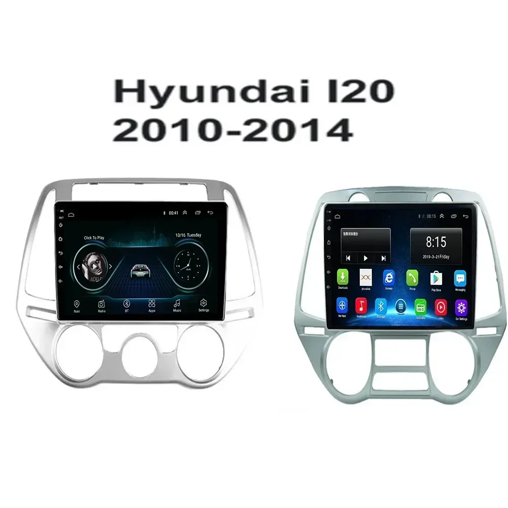 Android 13 Dvd de coche para Hyundai I20 2010- 2014, reproductor Multimedia de Radio automática, soporte GPS, cámara Carplay 5G DSP RDS