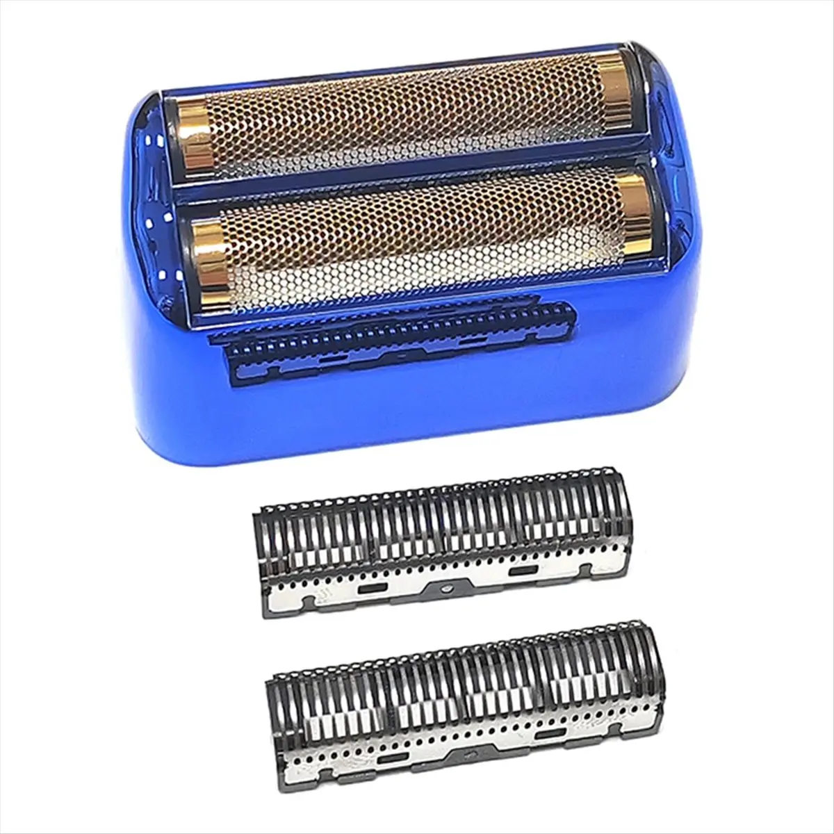 A73U Replacement Shaver Foil Double Foil Head for BaByliss PRO FXRF2G Razor Men'S Trimmer Blade Net Blue