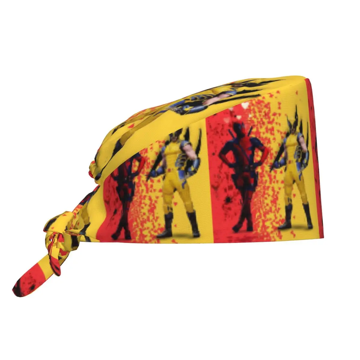 

Рабочая кепка Росомаха на заказ, хирургические шапки для мужчин и женщин, забавная аниме-мультяшная кепка для операционной, шляпы оператора, лабораторная рабочая шляпа