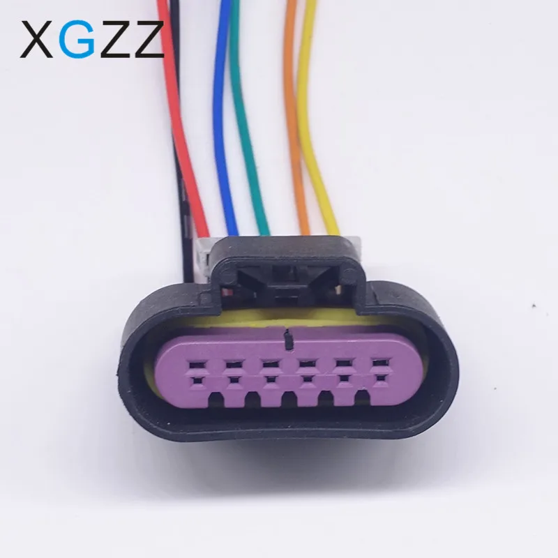 XG7061E-1.5-11/21 6 Pin  Female Male Car Connector 15326829 15397577 For LS3 LS7 CTS-V Accelerator Pedal Position Sensor Plug