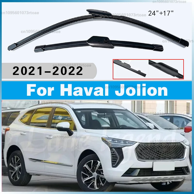 for Haval Jolion 2021-2022 Front Windscreen Windshield Wipers  Rubber Car Accessories 24