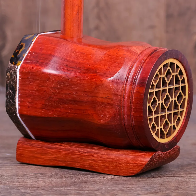 

Erhu Music Instrument Rosewood De Cuerda Huqin Strik Muziek with Bow String Erhu Accessories Folk String Instruments Er hu Case