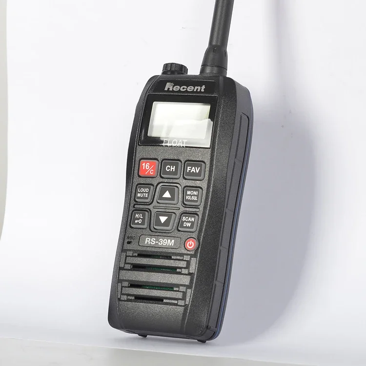 Marine Supplies Long Range Walkie Talkie Vhf Radio Handheld Transceiver Waterproof 6W Marine Radio factory