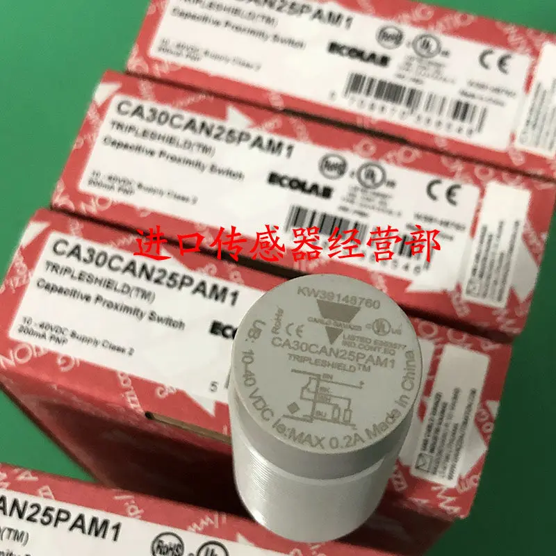Original Genuine Carlo Gavazzi Switzerland Capacitive Proximity Sensor Model CA30CAN25PAM1