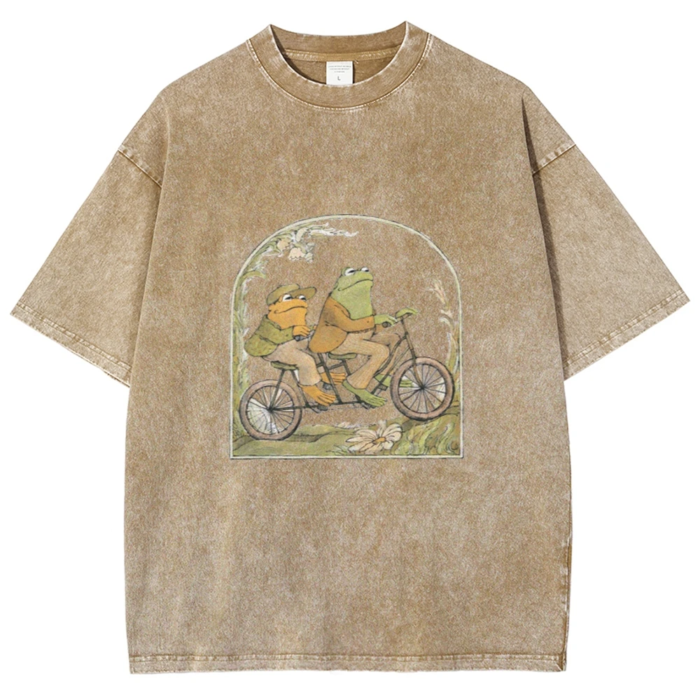 تي شيرت برقبة دائرية على الطراز القوطي للنساء - تي شيرت برسومات قطنية عتيقة مقاس كبير ملابس غير رسمية جمالية داكنة وصلت حديثًا #2