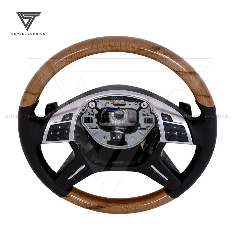

Peach Wood Steering Wheel for Mercedes Benz G-Class W463 G500 G63 2010-2017
