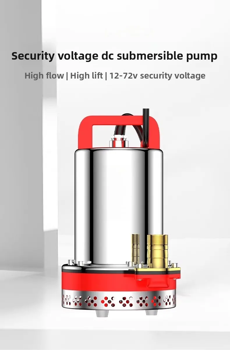 DC submersible pump pump, small household, agricultural pump