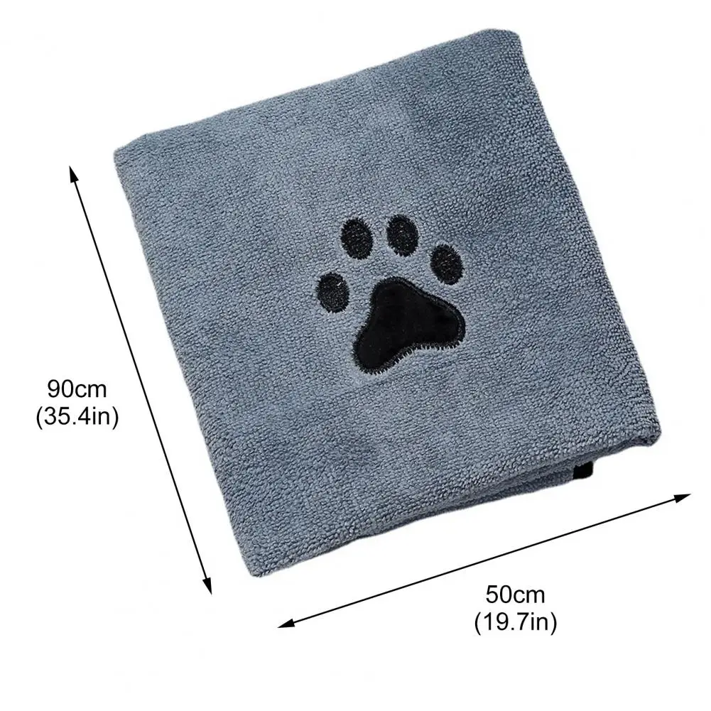 Pet Drying Towel Dog Towel Super Absorbent Pet Bath Towel Pet Bathrobe Towel Absorbent Robe Towel For Large Medium Small Dogs