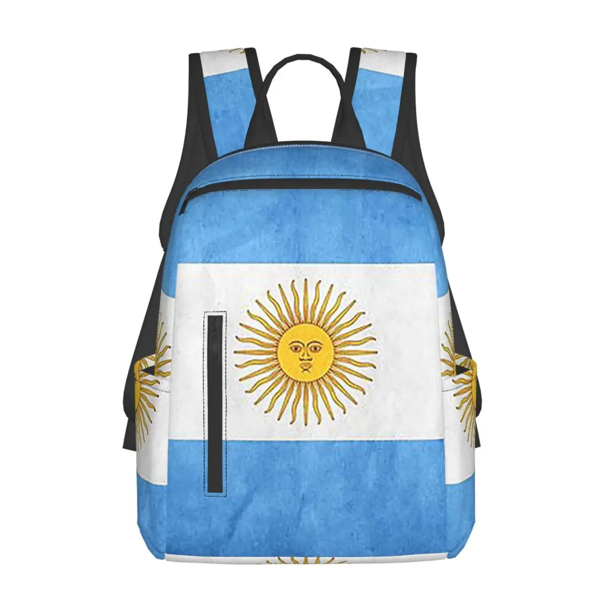 

Argentina Argentinian Flag National Flag Of Argentina Backpack Daypack Kids BookBag School Bag Shoulder Bags for Men Women