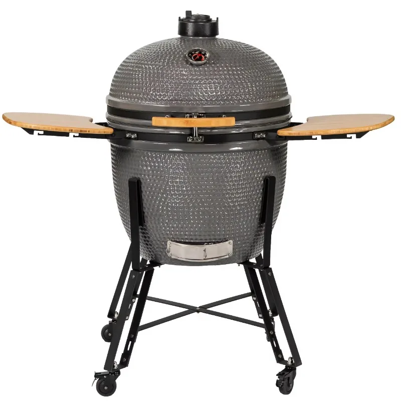 M.Y. Barbecue  Ceramic Kamado Grill 22