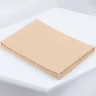100Sheets Vintage Kraft Letter Writing Paper Retro Lined Stationery Letter Sets for Calligraphy Graffiti Notes Old Fashioned 6