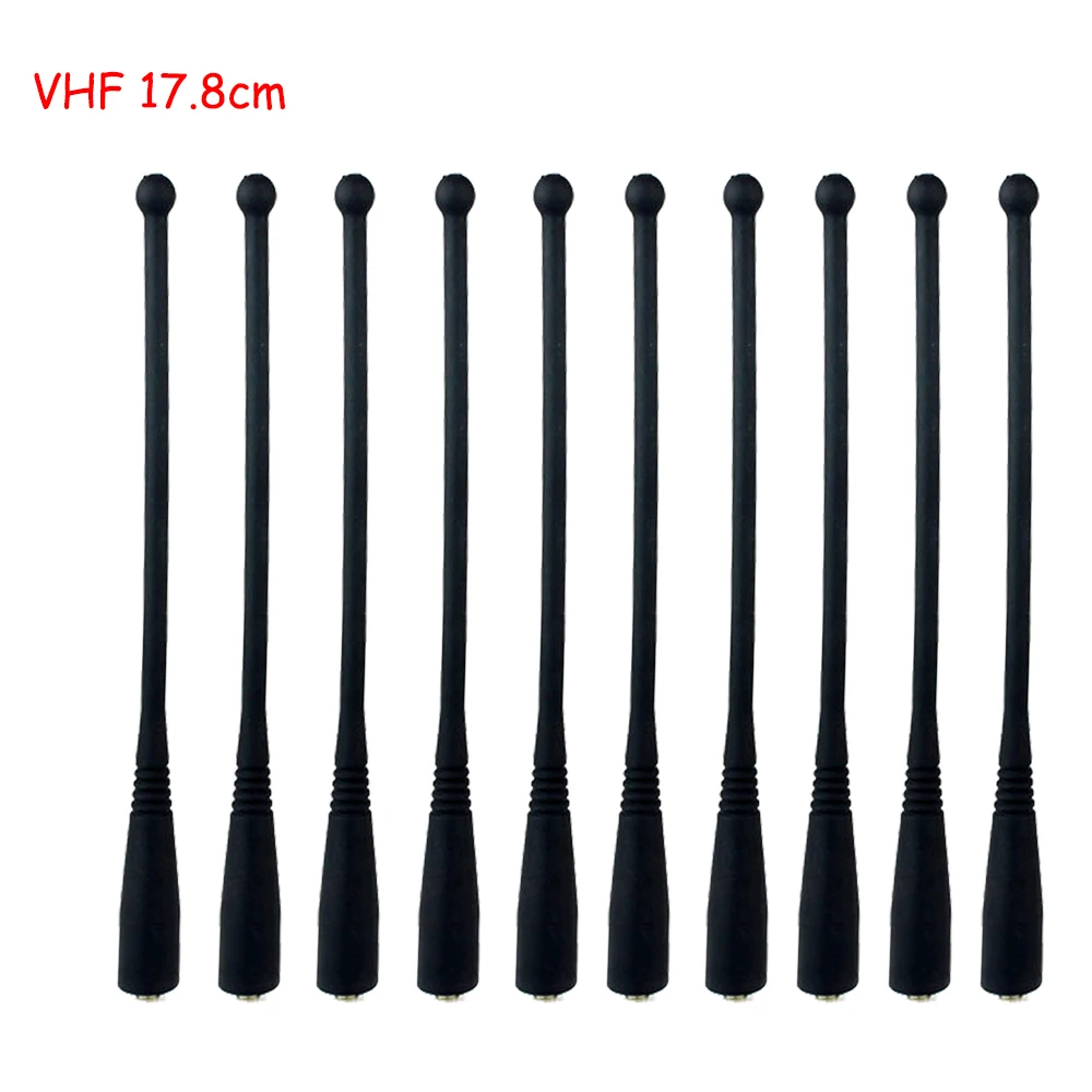 

10pcs VHF 136-174MHz Antenna SMA Female for Motorola HT1000 XTS1500 XTS2500 XTS3000 XTS5000 MT2000 MTX8000 Walkie Talkie Radio