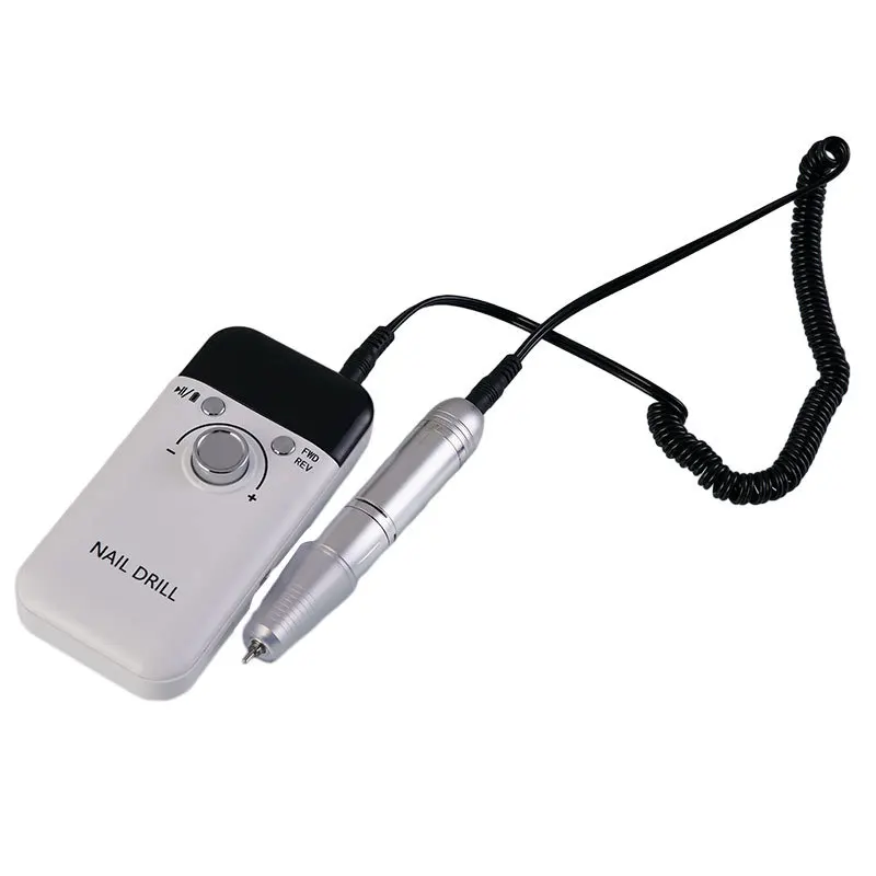 45000RPM Professional Electric Nail Drill Rechargeable Polisher with LCD for Gel Nails Polish Portable Nail File Manicure Too