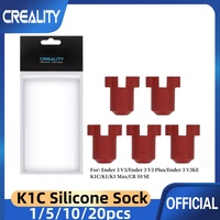 Creality Silicone Sleeve for K1C /K1 Max/K1 for Heat Insulation Case Ceramic Heat Cover 1PC Silicone Sock 3d Printer Parts