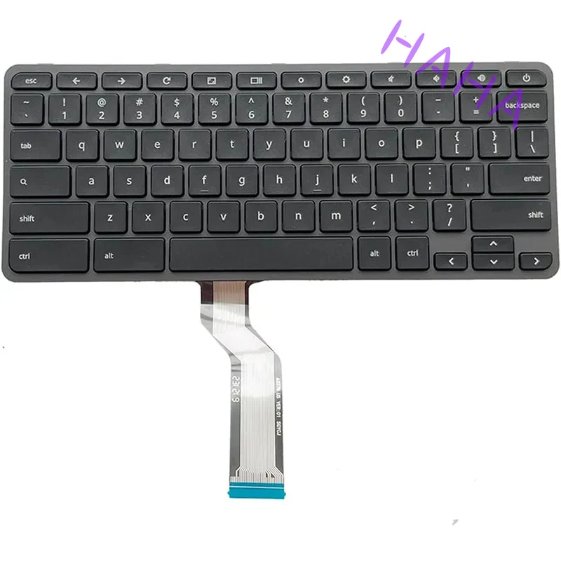 H+ US Keyboard  For Acer Chromebook C722 C722T C734 C734T C741L C852 Black Color NK.I111S.0C8