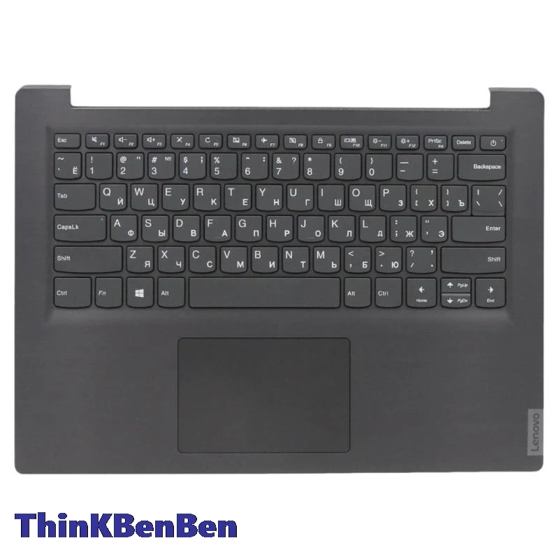 

RU Russian IMR Iron Gray Keyboard Upper Case Palmrest Shell Cover For Lenovo V14 ADA ARE IGL IIL IKB IWL 5CB0X57157