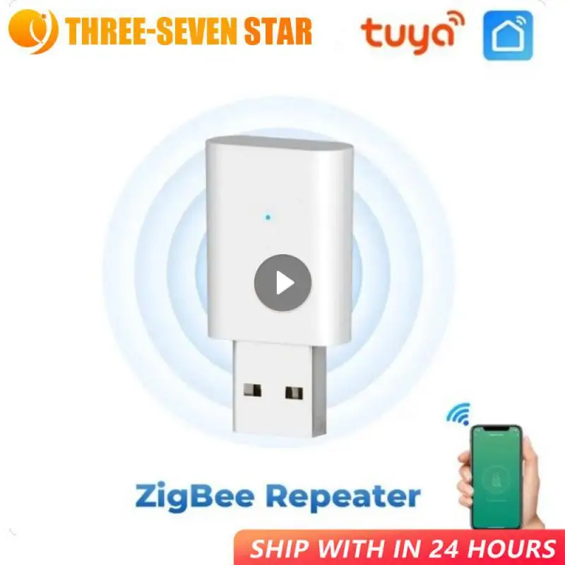 

Tuya ZigBee Signal Repeater Zigbee USB Extender For Zigbee Sensors Expand 20-30M Compatible ZigBee Gateway Via Smart Life App