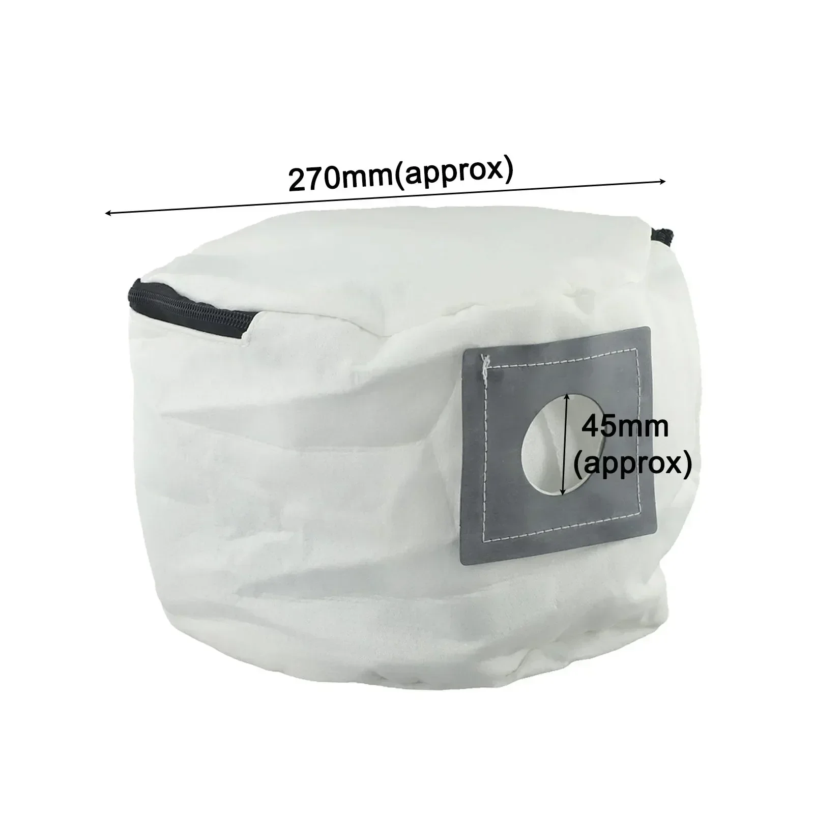 Reusable Zip Up Vacuum Dust Bag for Numatic For Henry For Hetty For James and For Hoover Collects and Traps Dust Efficiently