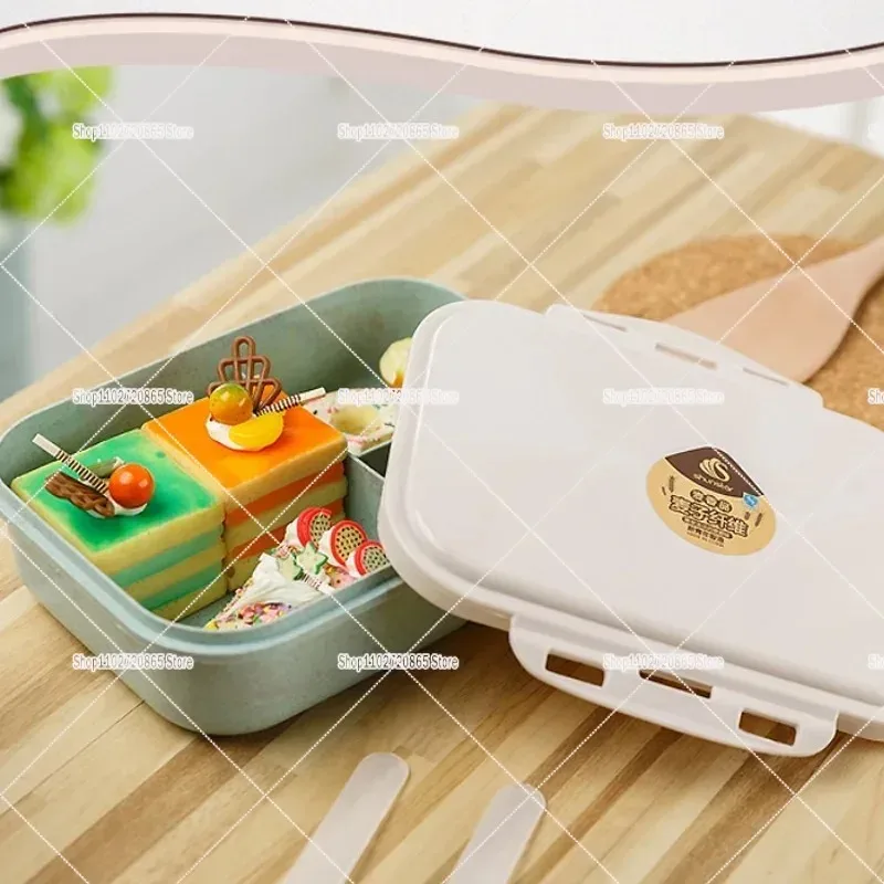 Gabby DollhouseLunch Box Girls Office Picnic Lunch Boxes Anime Letter A-Z Hermetic Food Crisper Single Layer Capacity Kids Gift